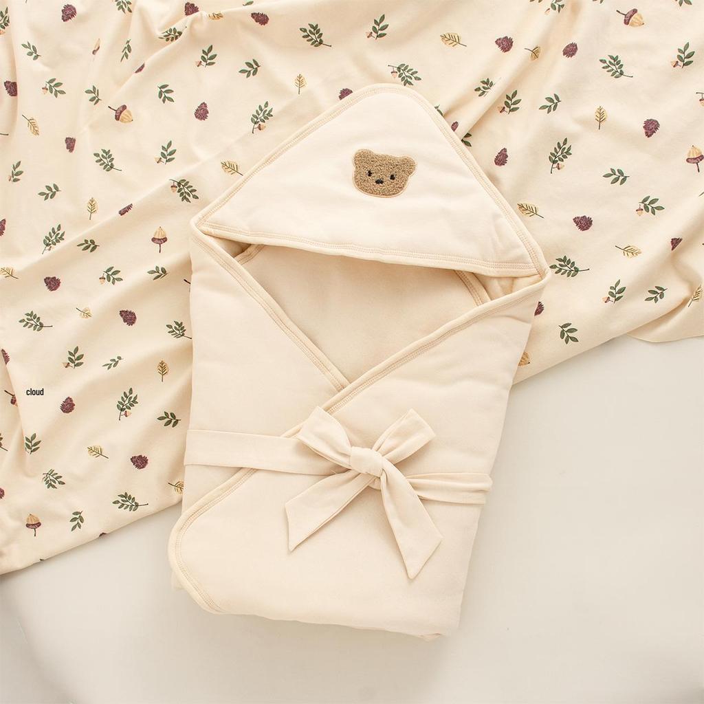 Плотный хлопковый пеленальный одеяло для новорожденных на осень/зиму - Класс А, для мамы и малыша