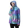 Spring Summer Jacket Women Colorful Shiny Sunscreen Clothing Couples Color Thin Waterproof Coats Trend Large Size S-6XL