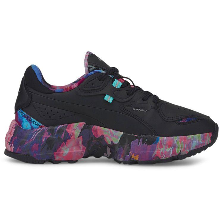 Puma Женские черные кроссовки Orkid Floral Elektro Aqua 384845-01