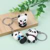 Creative Cartoon Red Panda Keychain Couple Keychains Pendants Car Bag Key Chains