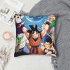 Dbz Anime Square Pillow Case Cushion Cover Fashion Polyester Decorative Pillowcase For Sofa 40*40Cm