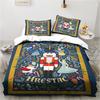 Nutcracker Christmas Tree Star Bedding Set  Duvet Cover Set 3D Print Comforter Cover Bedclothes for Boy Girl Bedding Sets Decor