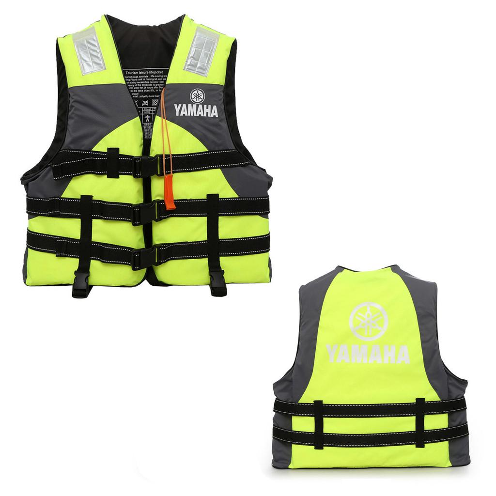 Adults Aid Vest Oxford Cloth Buoyancy Fishing Watersport Life Jacket Summer Vest Adult Life Jacket
