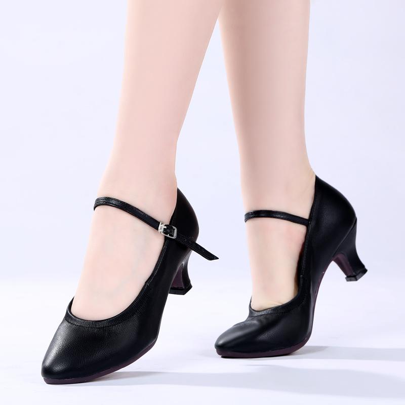 Новые женские туфли для современных танцев, женские туфли для танцев на высоком каблуке, туфли для бальных латинских танцев для женщин, каблук 5,5 см