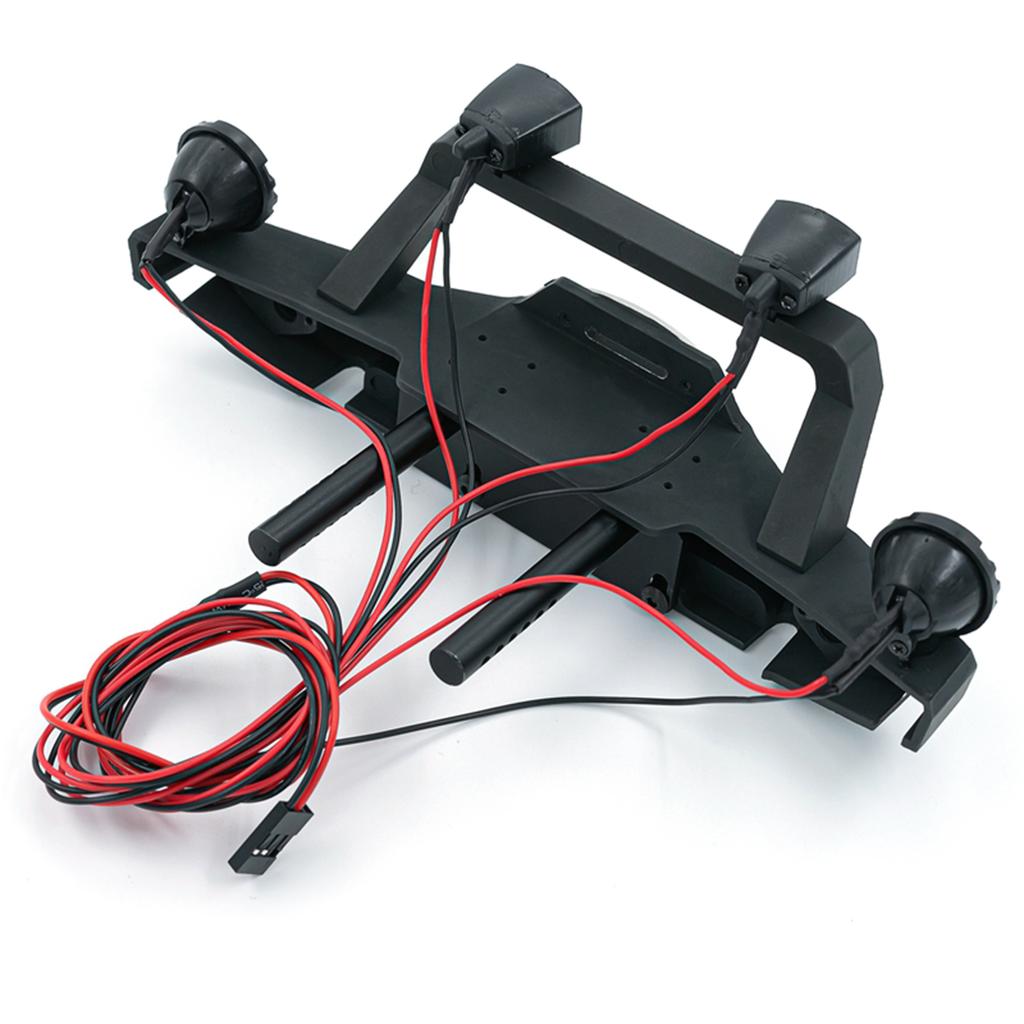 Передний бампер из алюминиевого сплава, совместимый с 1 10 TRX4 Axial SCX10 90046 SCX10 III AXI03007 AXI03003 RC Car