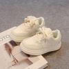 Обувь для девочек Весна и Осень 2025 новая обувь на платформе детская спортивная обувь маленькие белые туфли для девочек среднего и старшего возраста учениц обувь на мягкой подошве
