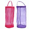 2pcs Yarn Dispenser Hole Crochet Thread Bag Zipper Closure Mesh Crochet Bag  For Crocheting