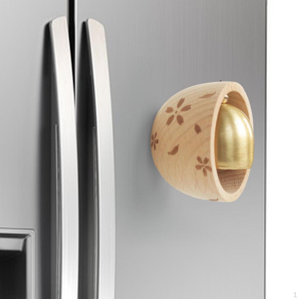 Door Opening Reminder Bell Japanese Style Note Hanging Decoration Attached Chime for Metal
