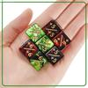 5pcs/set Dice Counters 5 Positive +1/+1 & 5 Negative -1/-1 for Magic The Gathering Number 1-6 Math Preschool Education Dice Set