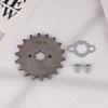 428# 17мм /20мм10 11 12 13 14 15 16 17 18 19T Зубьев Передняя Звездочка Двигателя Для Мотоцикла, Велосипеда, Карта, Квадроцикла, Мотоцикла