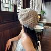 Корейский бант-стример берет женский летний тонкий горошек сетка большой окружности головы ретро литературный и художественный художник шляпа