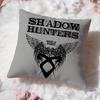 S-ShadowhuntersS Чехол для подушки Премиум Комфорт Двусторонний Чехол для Подушки - Дизайн «Два в Одном» для Любой Комнаты и Салона Автомобиля
