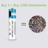 1.5V AAA Rechargeable Battery, 2300mAh, Type-C Fast Charging