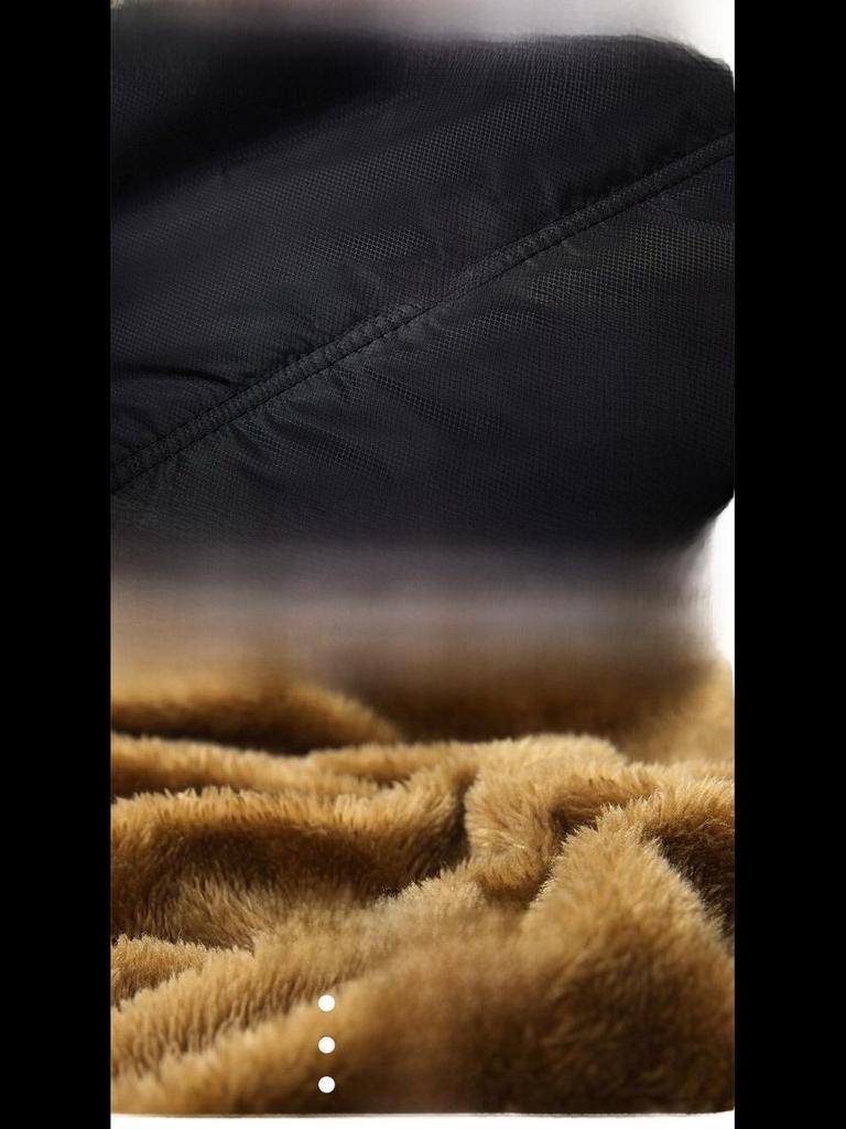 Мужские зимние куртки с бархатной подкладкой и толстой хлопковой подкладкой для пап и дедушек