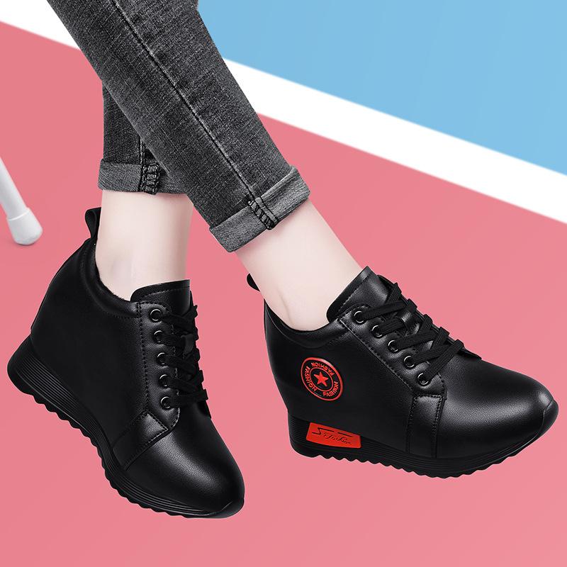Универсальная женская обувь Осень Новая Повседневная Мягкая Подошва Одинарная Обувь На Платформе Вулканизированная Женская Обувь Кроссовки Женские Роскошные