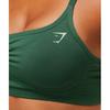 Gymshark Бесшовный спортивный бюстгальтер Lift Lift Green Lift Green Marl B3b3q Edbd