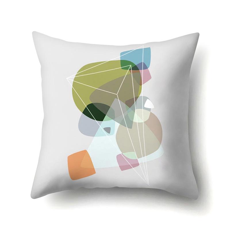 Polyester Pillowcase Automobile Decoration Home Printed Pillowcase