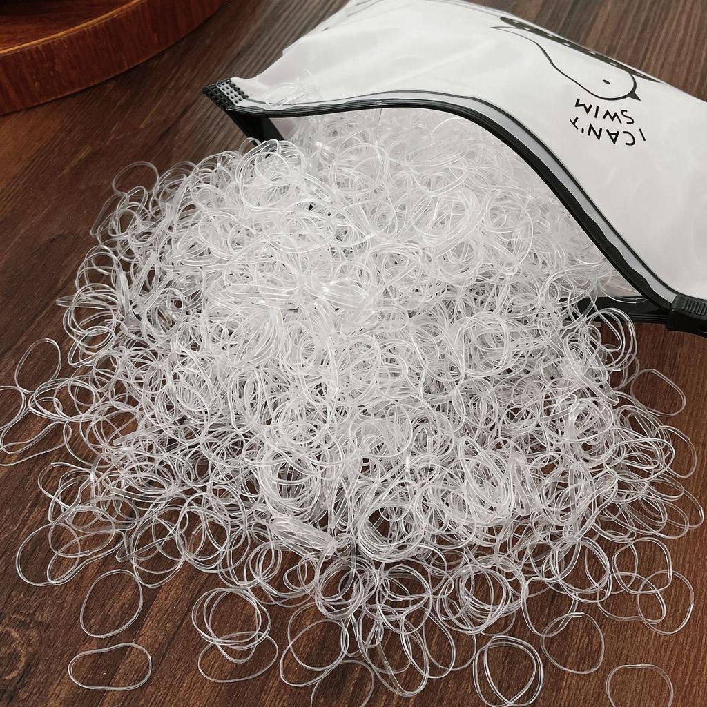 1000 шт., аксессуары для волос для девочек, подарок, милая нейлоновая резинка, эластичные ленты для волос, повязка на голову, детская повязка