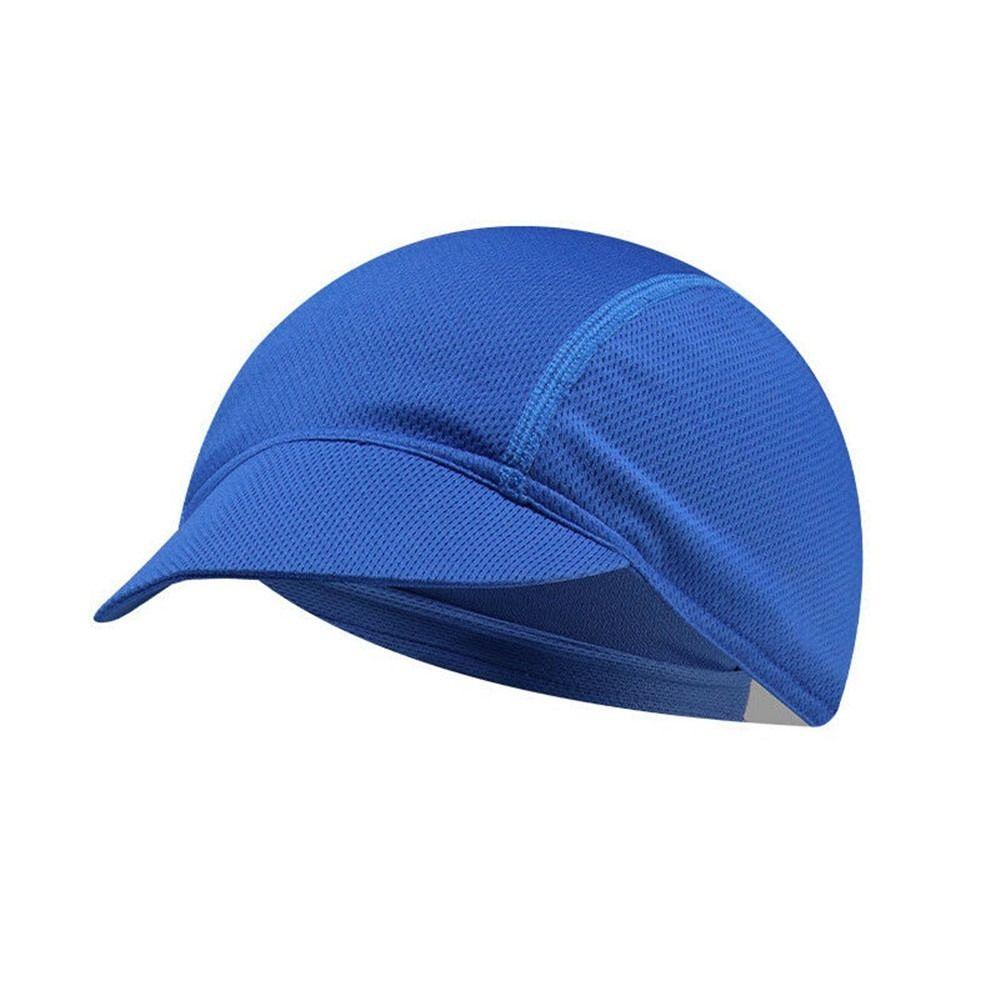 Breathable Elastic Bicycle Mesh Fabric Bicycle Riding Cap Quick-Drying Cycling Hat Helmet Liner