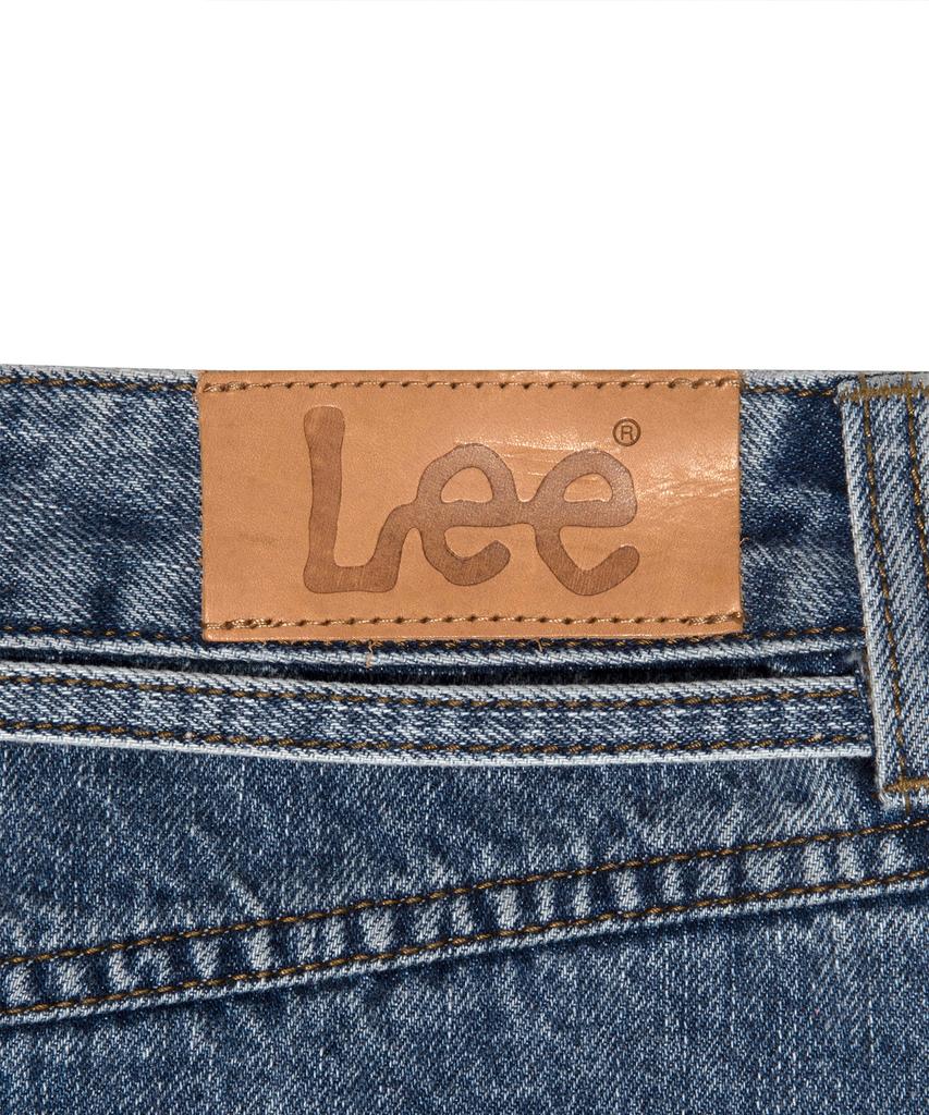 Длинная джинсовая юбка LEE с поясом, цвет Индиго Темный