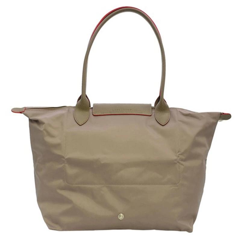 Longchamp Le Pliage Club 31 Tote Bag Women handbags Light-Brown Milk-Tea 1899619P18