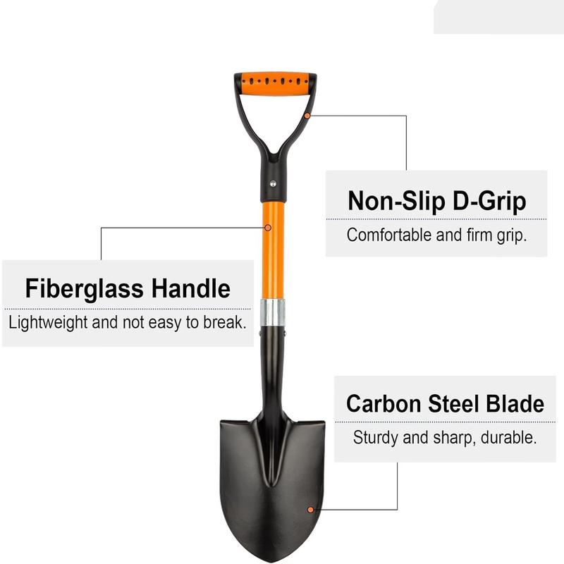 Mengpao D-Grip Multi-Purpose Shovel