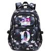 Animation Cartoon Letter Printing Large Capacity Shoulder Bag Lightweight Primary And Secondary School Students Leisure Schoolbag