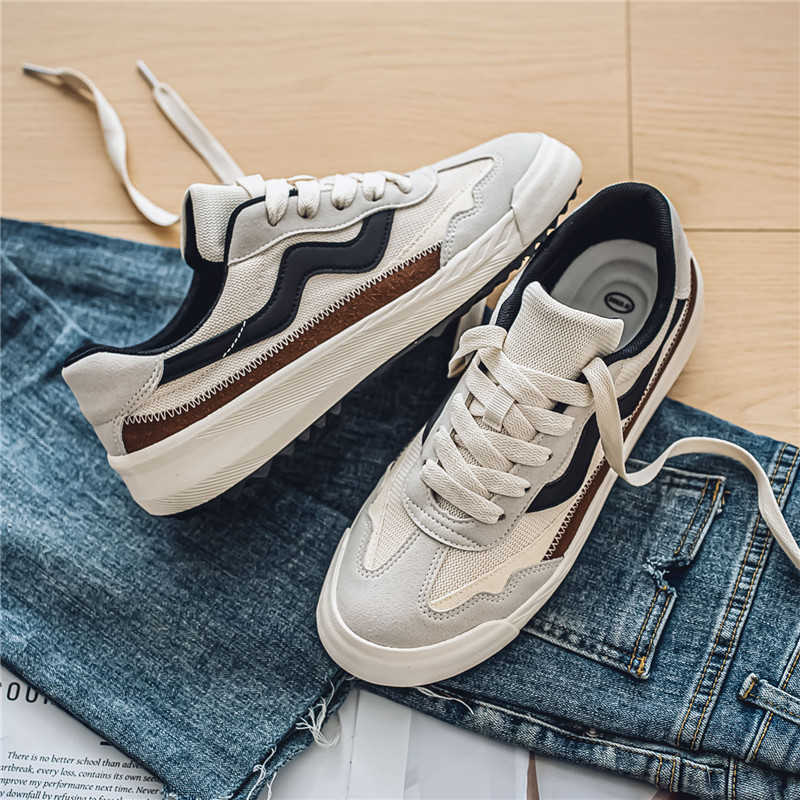 Fashion Chunky Without Heels Men's Luxury Tennis Flats Sneakers Spring Black Men Shoes Sports Suppliers Hit Leading Vip