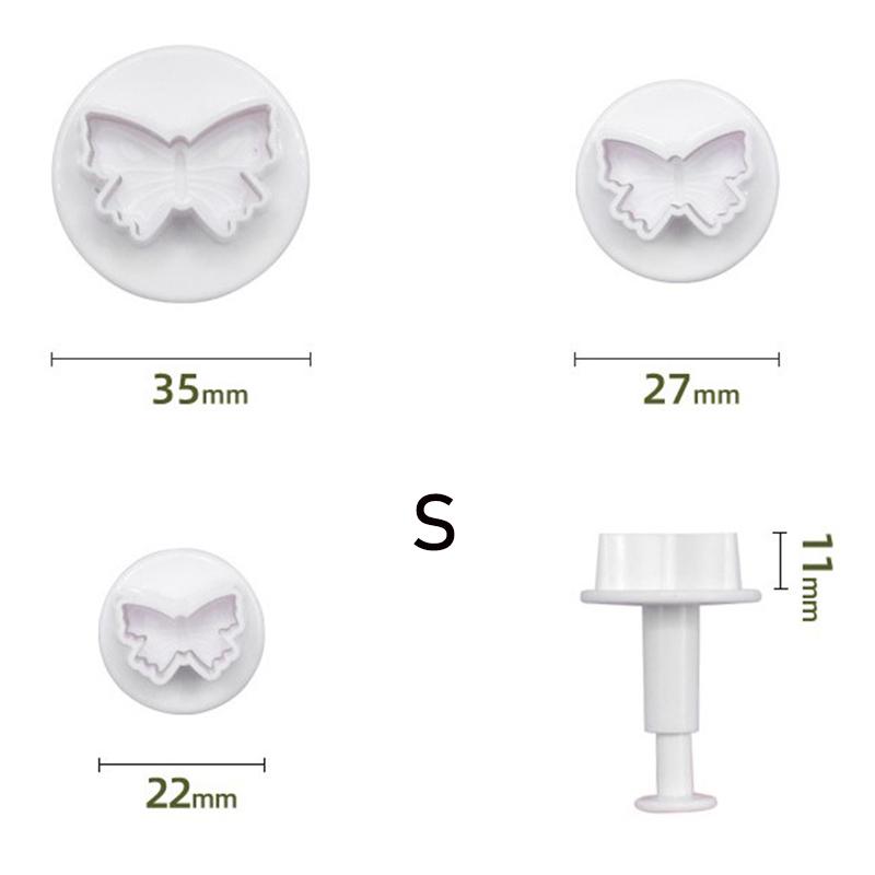 Good Spring Mold Set Пластиковая форма для выпечки в форме ракушки Форма для галстука-бабочки DIY Десерт для дома и жизни Инструменты для выпечки Праздничная бабочка Ручная работа Печенье Конфеты Кухня