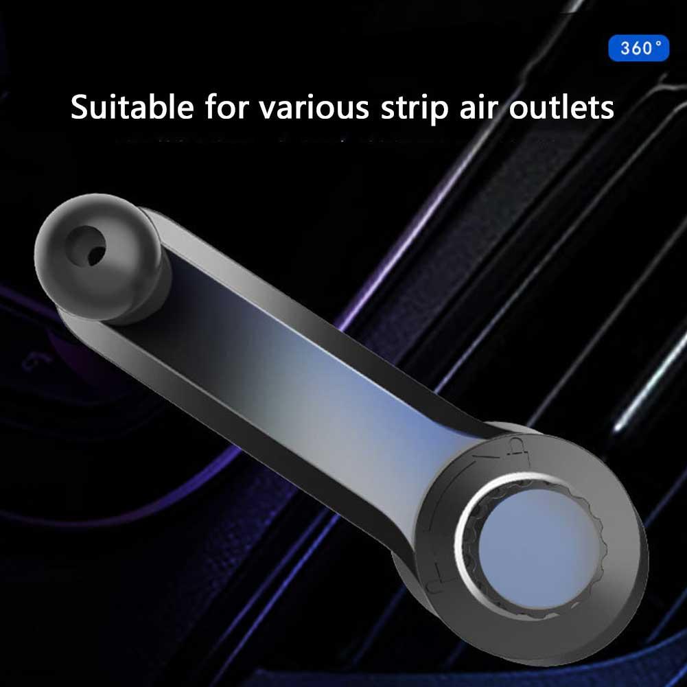 Universal Car Air Vent Clip Mount 17mm Ball Head For Car Phone Holder Arm Air Extension Outlets I2F4