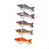 5Pcs Fishing Lures Baits Metal Gifts Hard Accessories Swimbaits Soft for