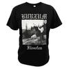 Футболка Burzum Varg Vikernes, черная металлическая футболка Dungeon Synthneofolk Fans, удобные летние хлопковые классические топы с круглым вырезом, размер ЕС