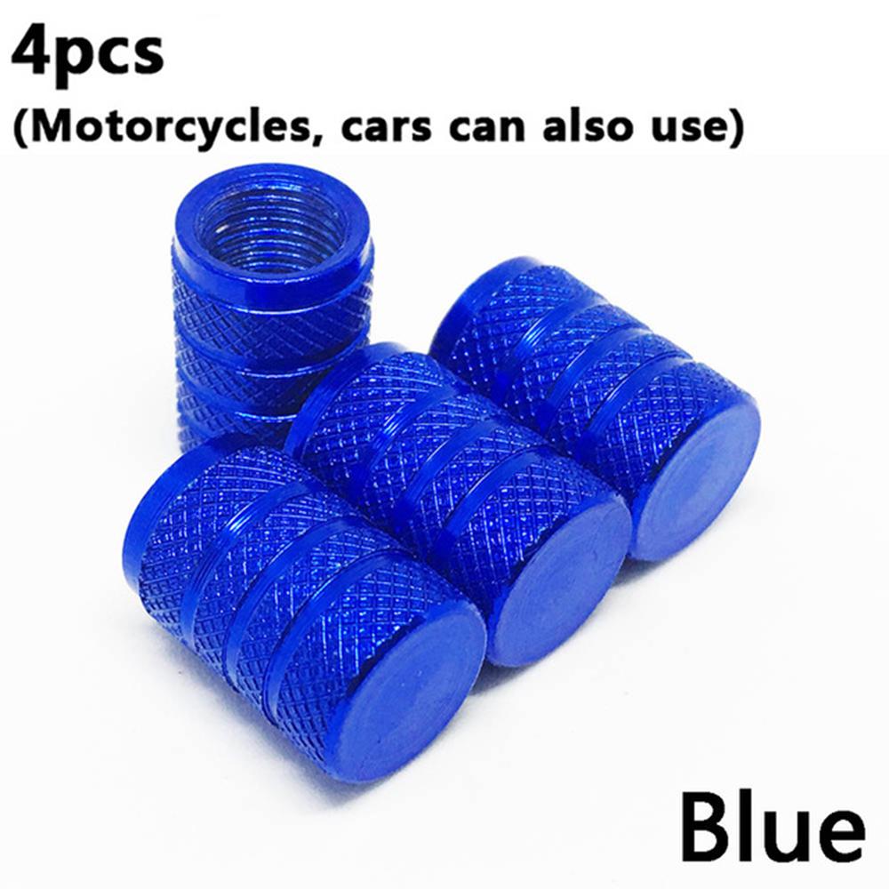 Dustproof Bike Parts Aluminum Alloy Tyre Valve Cap Bicycle Accessories Wheel Rim Tire Dust Cover