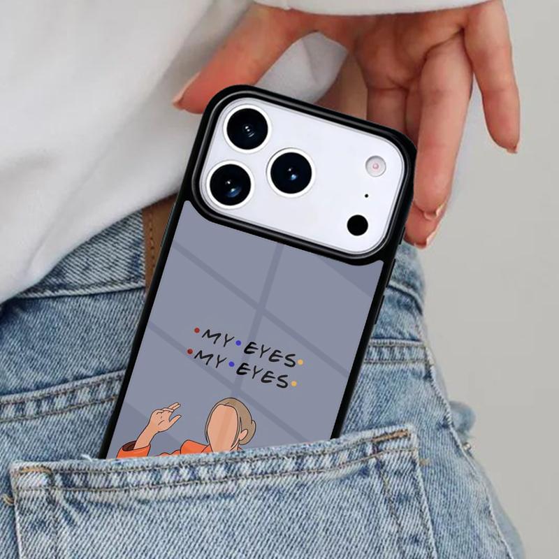 Friends TV Show Characters Phone Case for iPhone 16e 15 14 13 12 17 Pro Max Plus Air 17pro Cover Coque