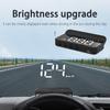 M3 Автомобильный HUD Проекционный дисплей OBD2 II EUOBD Система предупреждения о превышении скорости Проектор на лобовое стекло Автоматическая электронная сигнализация напряжения Об/мин км ч миль в час Спидометр