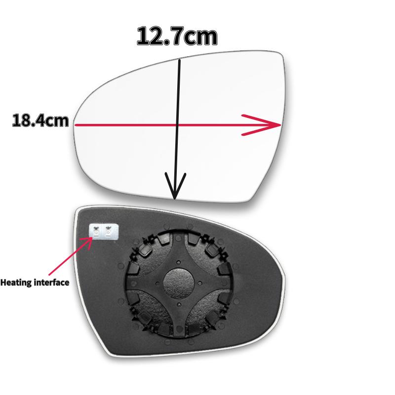 87611-D3000 for Hyundai Tucson TLC 2015, 2016- suitable rear view lens, glass mirror and reversing mirror