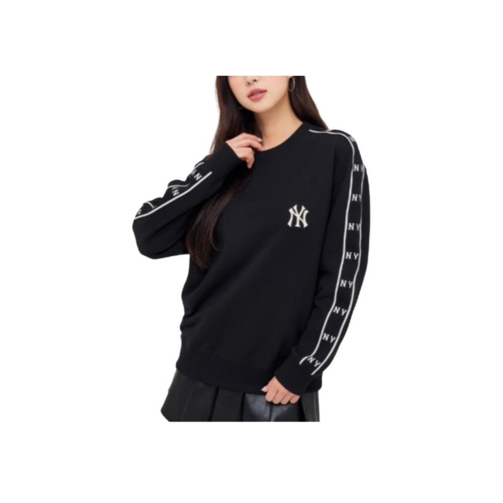 New MLB New York Yankees Sweatshirt Unisex Black 3AMTM0644-50BKS