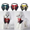 Pet Decoration Pet Costume Adjustable Pet Saliva Towel Comfortable Dog Necktie Collar  Puppy