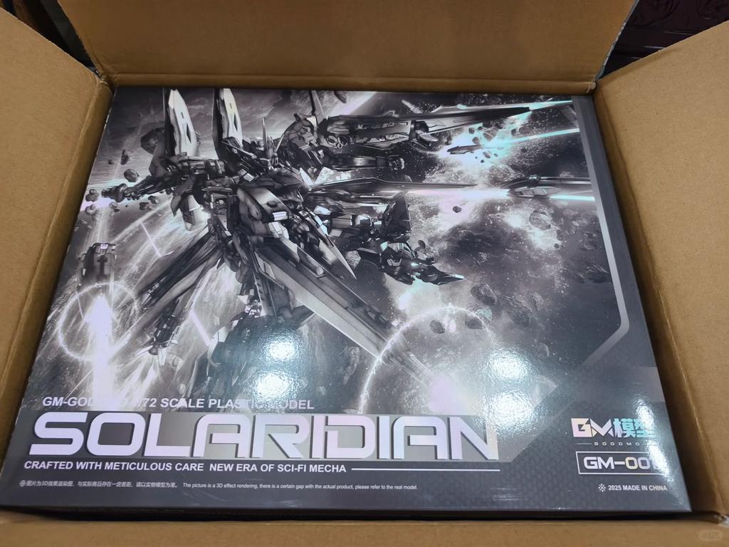 GM GODOMO 172 SOLARIDIAN WF Голографическое изображение Цветная прозрачная версия. Собери Игрушки МАСШТАБ ПЛАСТИКОВАЯ МОДЕЛЬ Игрушечные Подарки