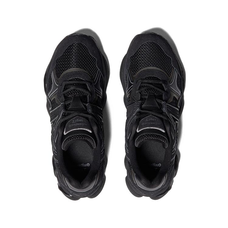 ONITSUKA TIGER Износостойкие низкие повседневные кроссовки унисекс черные кроссовки 1183C478-001