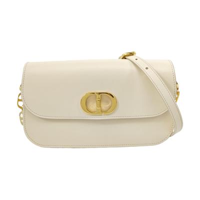 [Б/У] Сумка через плечо Crossbody 30 Montaigne Avenue с клапаном и пряжкой CD из гладкой телячьей кожи - Очень хорошее состояние #1MN5GKO