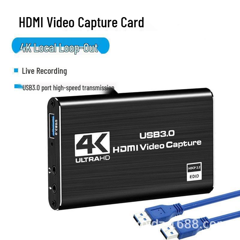 4K UHD USB 3.0 в HDMI Карта захвата для видео, игрового стриминга и записи