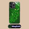 Чехол для мобильного телефона на День Святого Патрика для iPhone 17 16 15 14 13 12 11 Air Pro Max Plus Mini MagSafe Стеклянный Цветной Чехол Роскошный