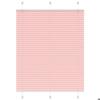 VidaXL Store Pleated Pink 110x150 Cm Fabric Width 109.4cm Polyester, Window Pleated Blind, Accordion Blind, Blind 4015451