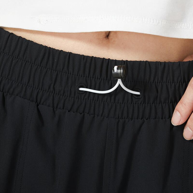 Under Armour Однотонные повседневные брюки с манжетами и эластичной резинкой на талии, женские брюки черного цвета 1368739-001