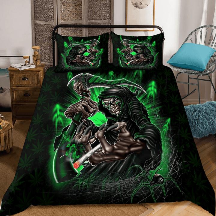 Прохладный комплект постельного белья, пододеяльник, череп, домашний комплект постельного белья, подарок