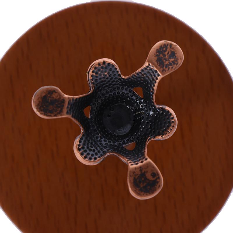 1:12 Кукольный домик Миниатюрная мебель Деревянный круглый кухонный приставной стол и табурет