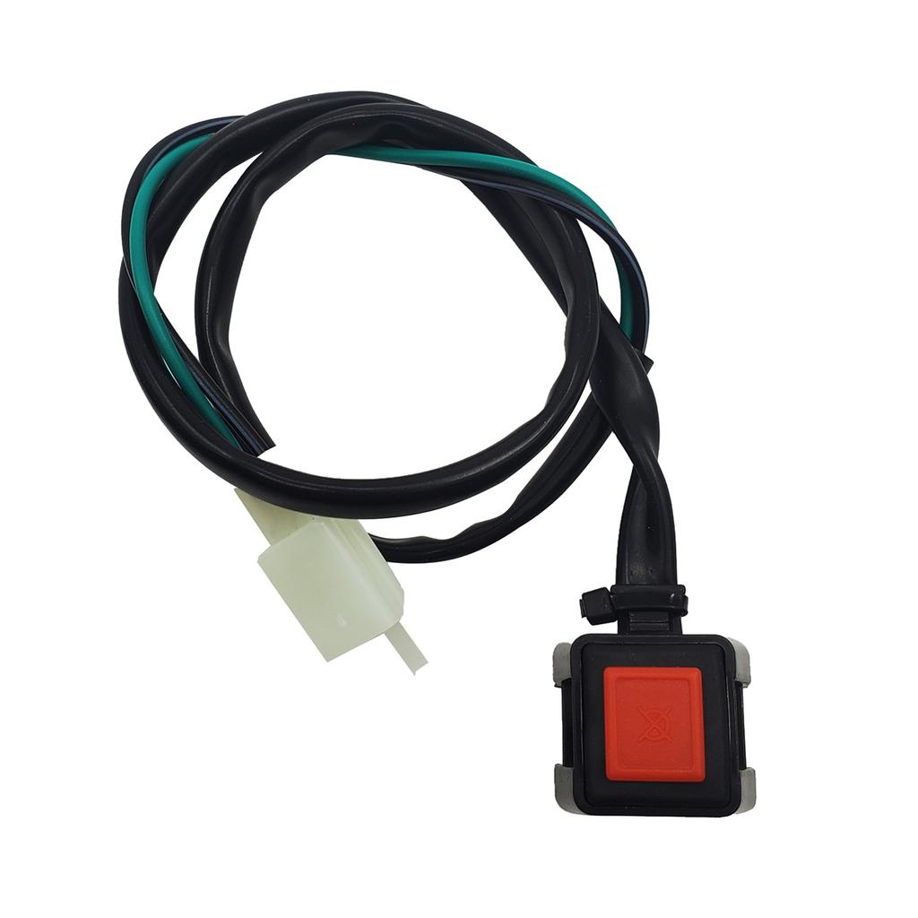 Motorcycle Square Button Switch ON/OFF Engine Starter Kill Handlebar Ignition For KTM YAMAHA HONDA Motorbike Universal