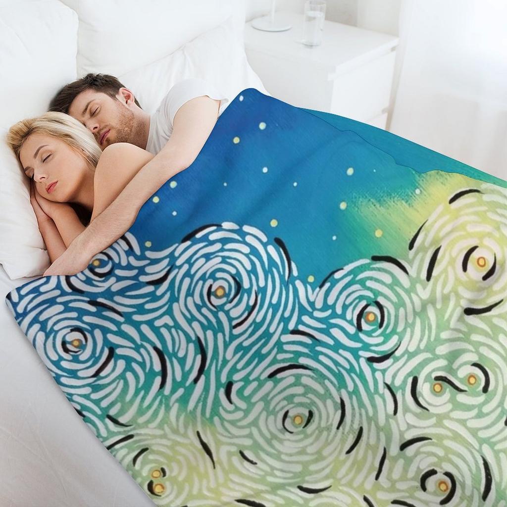 Одеяло Aurora Borealis Пледы для младенцев и Декоративные пледы для сна