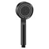 Black Warrior Pressurized Handheld Shower Head Nozzle for Bathroom and Bath